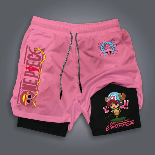 Unisex  Anime Shorts