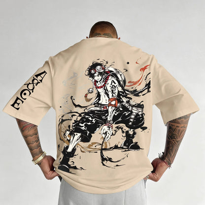 Unisex Anime Inspired Vintage T-Shirt