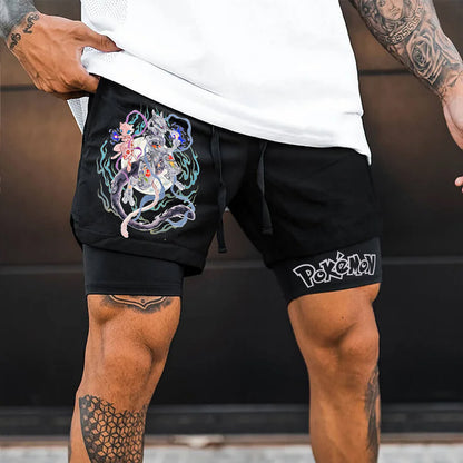Pokémon Unisex  Casual Anime Streetwear Shorts