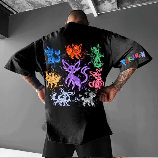 Pokémon Unisex Anime Inspired Vintage T-Shirt