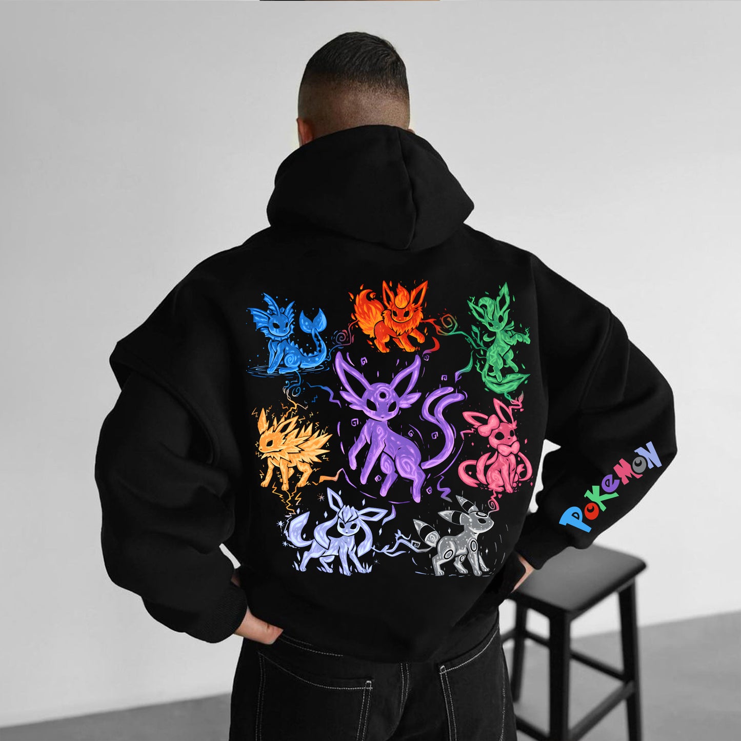 Pokémon Unisex Anime Graphic Streetwear Vintage Hoodie