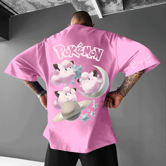 Pokémon Unisex Anime Inspired Vintage T-Shirt