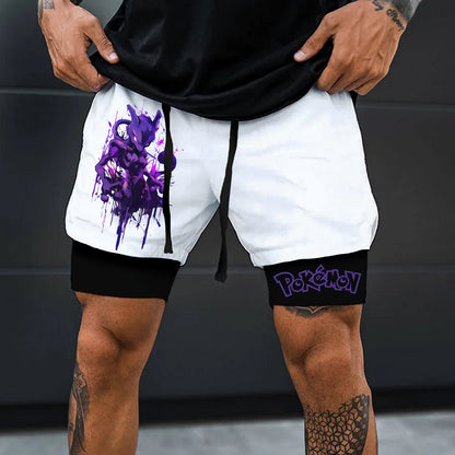 Pokémon Unisex  Casual Anime Streetwear Shorts