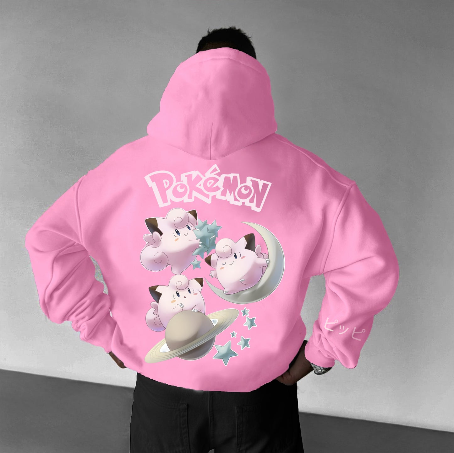 Pokémon Unisex Anime Graphic Streetwear Vintage Hoodie
