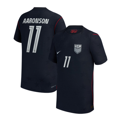 Brenden Aaronson USMNT Youth 2026/27 Away Match Jersey - Blue