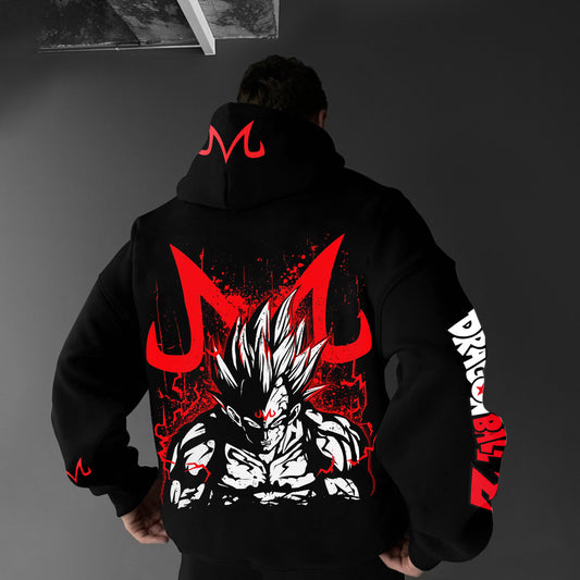 Unisex Anime Graphic Streetwear Vintage Hoodie