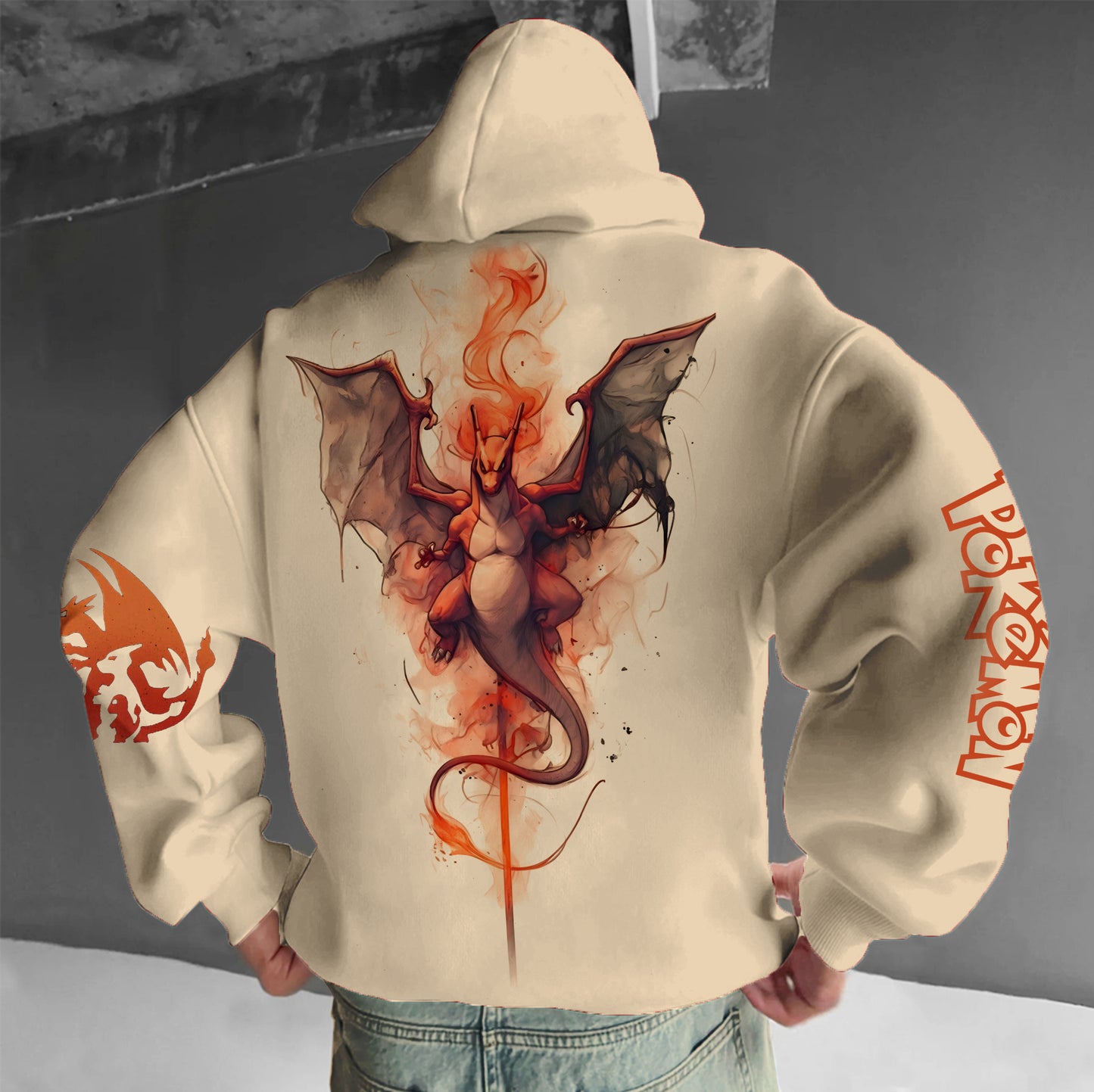 Pokémon Unisex Anime Graphic Streetwear Vintage Hoodie