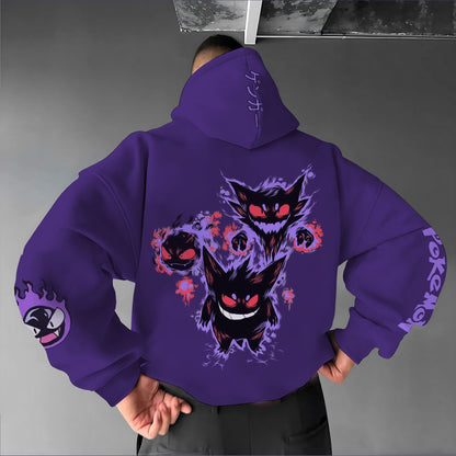 Pokémon Unisex Anime Graphic Streetwear Hoodie
