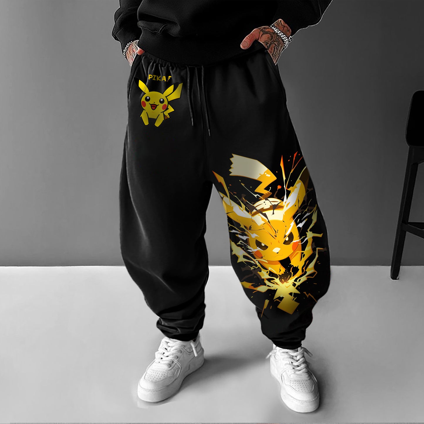 Pokémon Unisex  Casual Anime Streetwear Pants