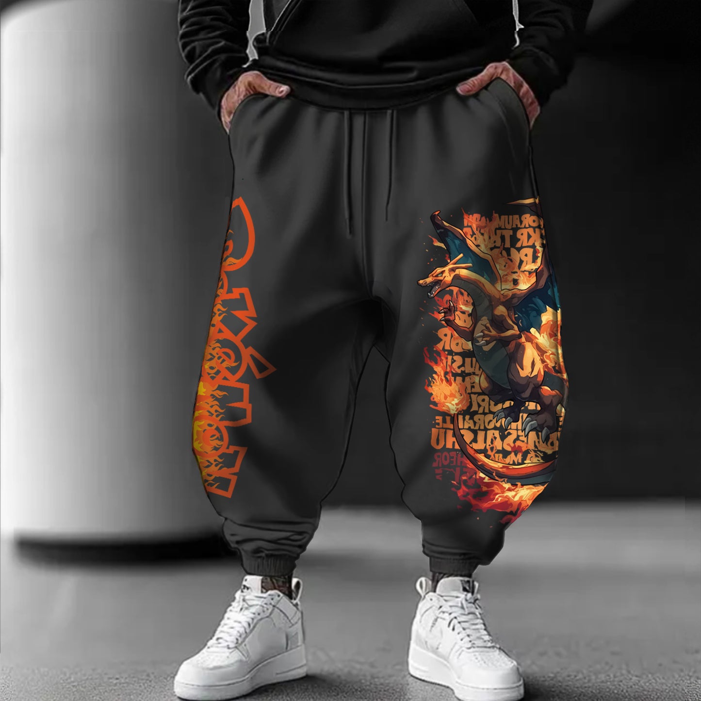 Pokémon Unisex  Casual Anime Streetwear Pants