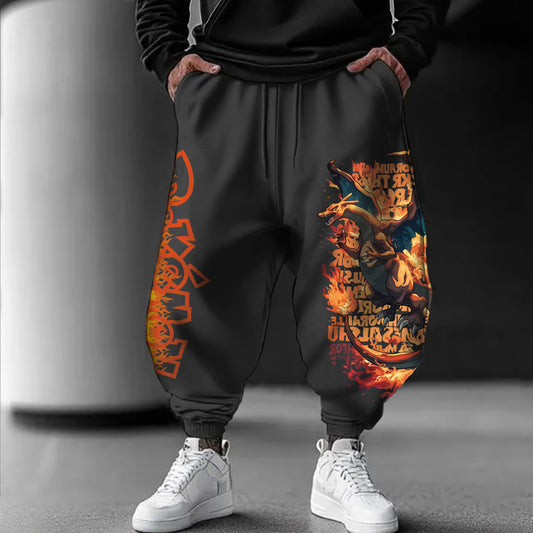 Pokémon Unisex  Casual Anime Streetwear Pants