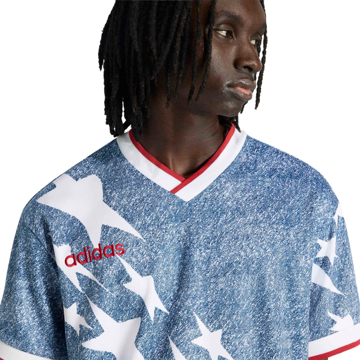 USA 1994 Denim Graphic Fashion Jersey - Blue