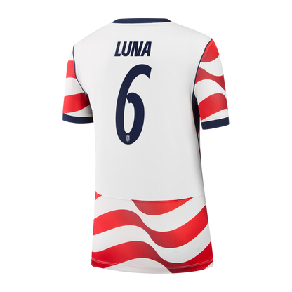 Diego Luna USMNT Women's 2026 Home Stadium Replica Jersey - White