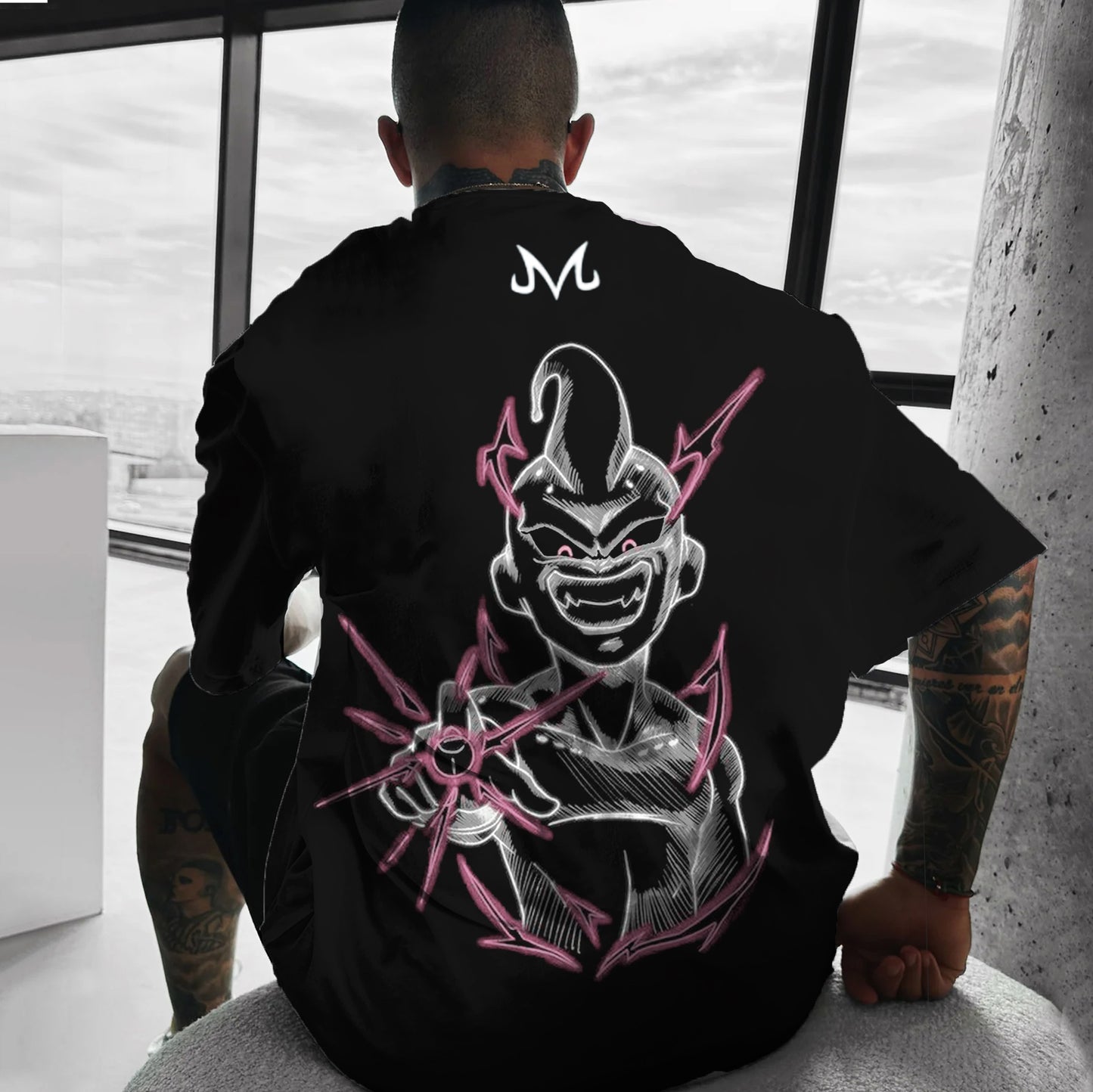 Unisex Anime Inspired Graphic Streetwear  T-shirt