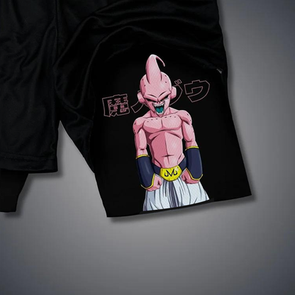 Sports Fitness   Anime Print Shorts