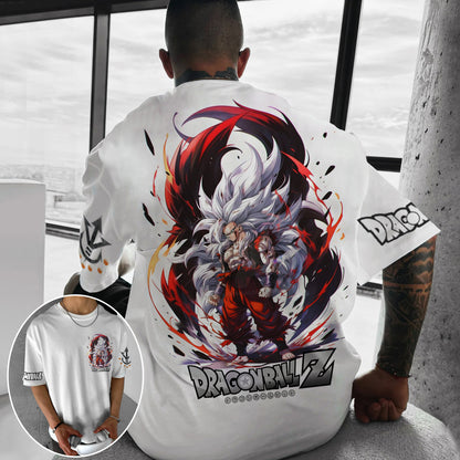 Unisex Anime Inspired Graphic Streetwear  T-shirt