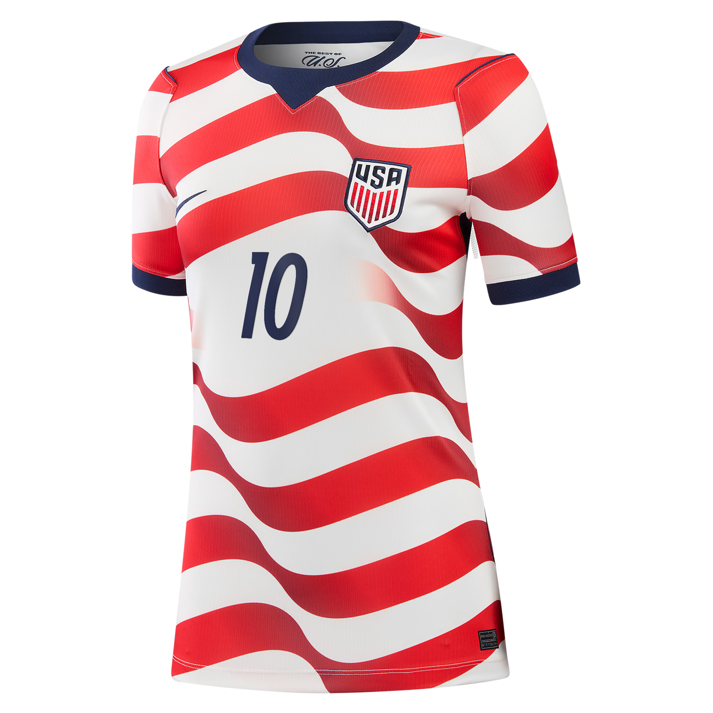 Christian Pulisic USMNT Women's 2026 Home Stadium Replica Jersey - White