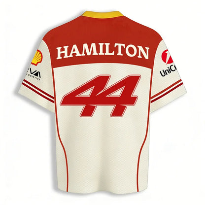 2026 Ferrari F1 Lewis Hamilton 44 Mesh Jersey