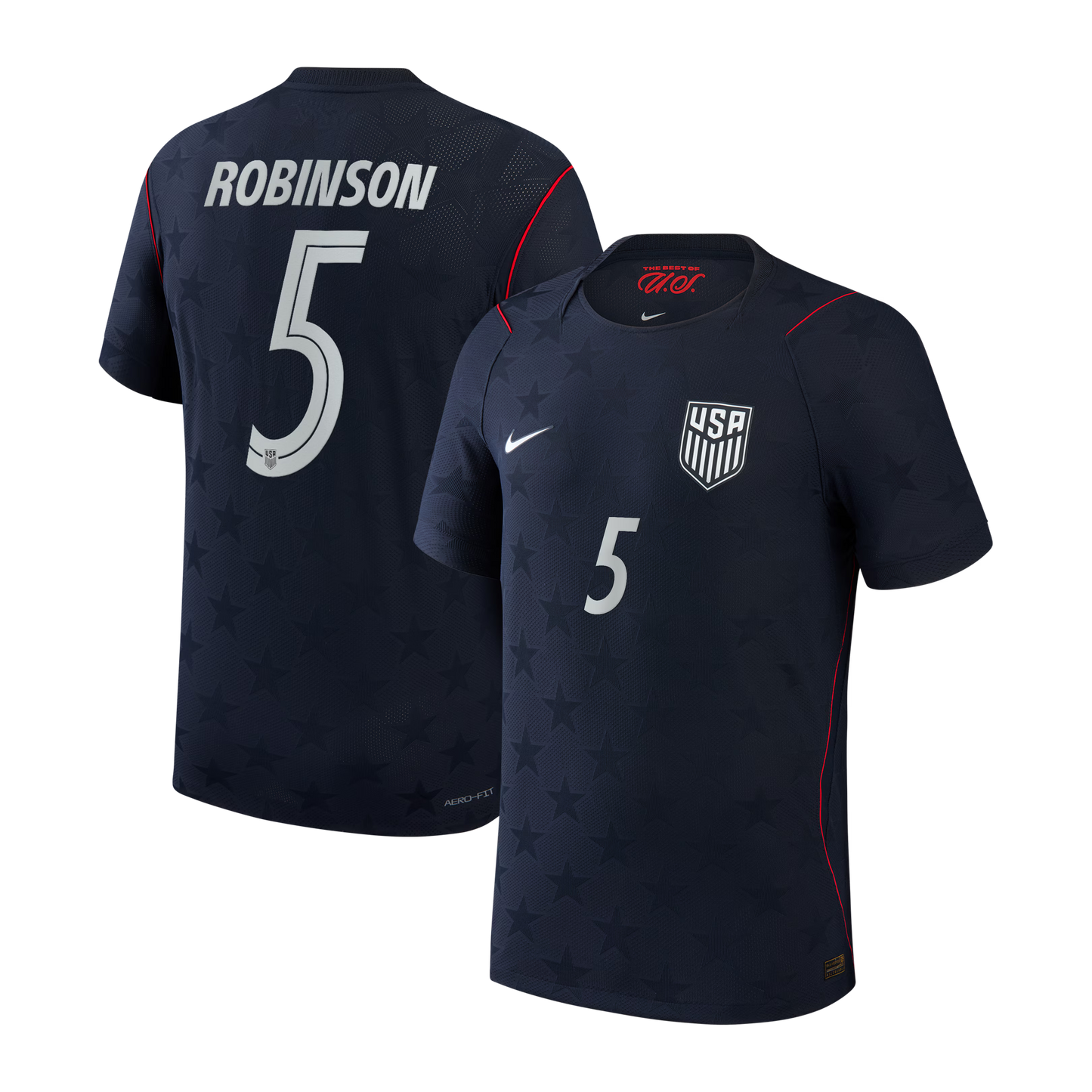 Antonee Robinson USMNT 2026/27 Away Match Jersey - Blue