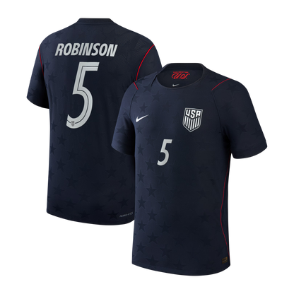 Antonee Robinson USMNT 2026/27 Away Match Jersey - Blue