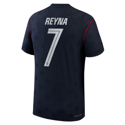 Giovanni Reyna USMNT 2026 Away Match Jersey - Blue