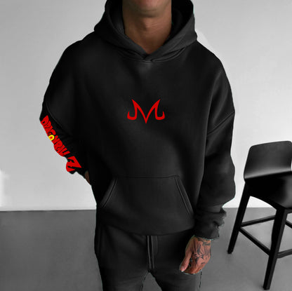 Unisex Anime Print  Casual Oversized Hoodie
