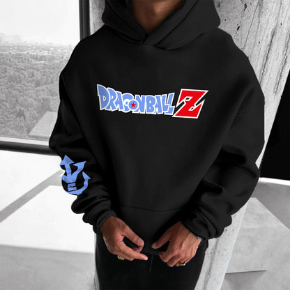 Unisex Anime Print  Casual Oversized Hoodie