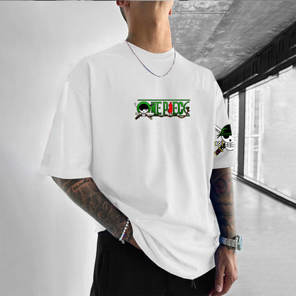 Unisex Anime Inspired Vintage T-Shirt丨