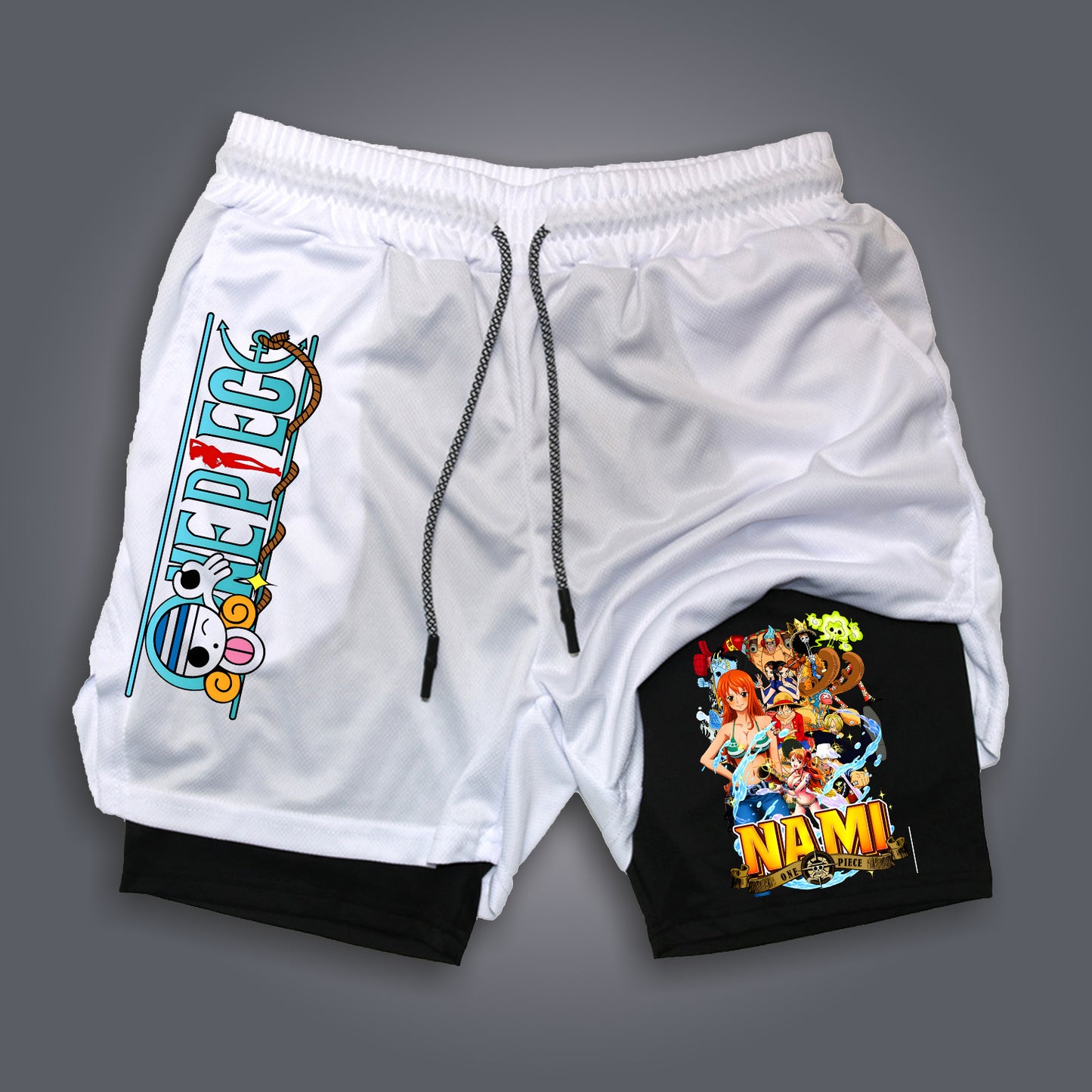 Unisex  Casual Anime Streetwear Shorts