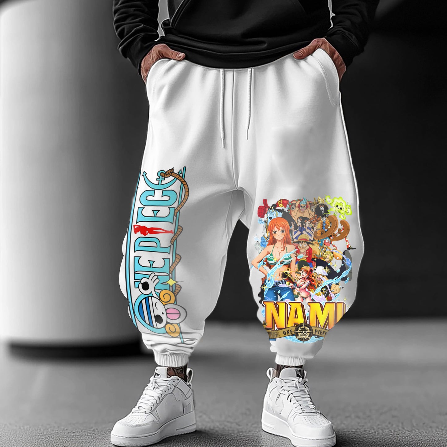 Unisex Anime Inspired Vintage Pants丨
