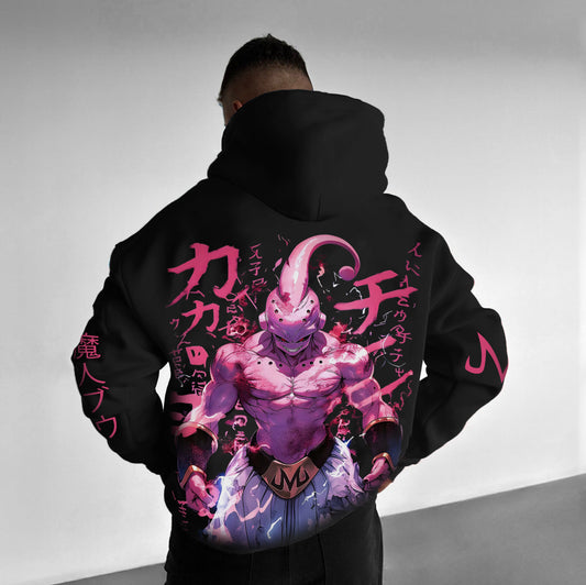 Unisex Anime Graphic Streetwear Vintage Hoodie