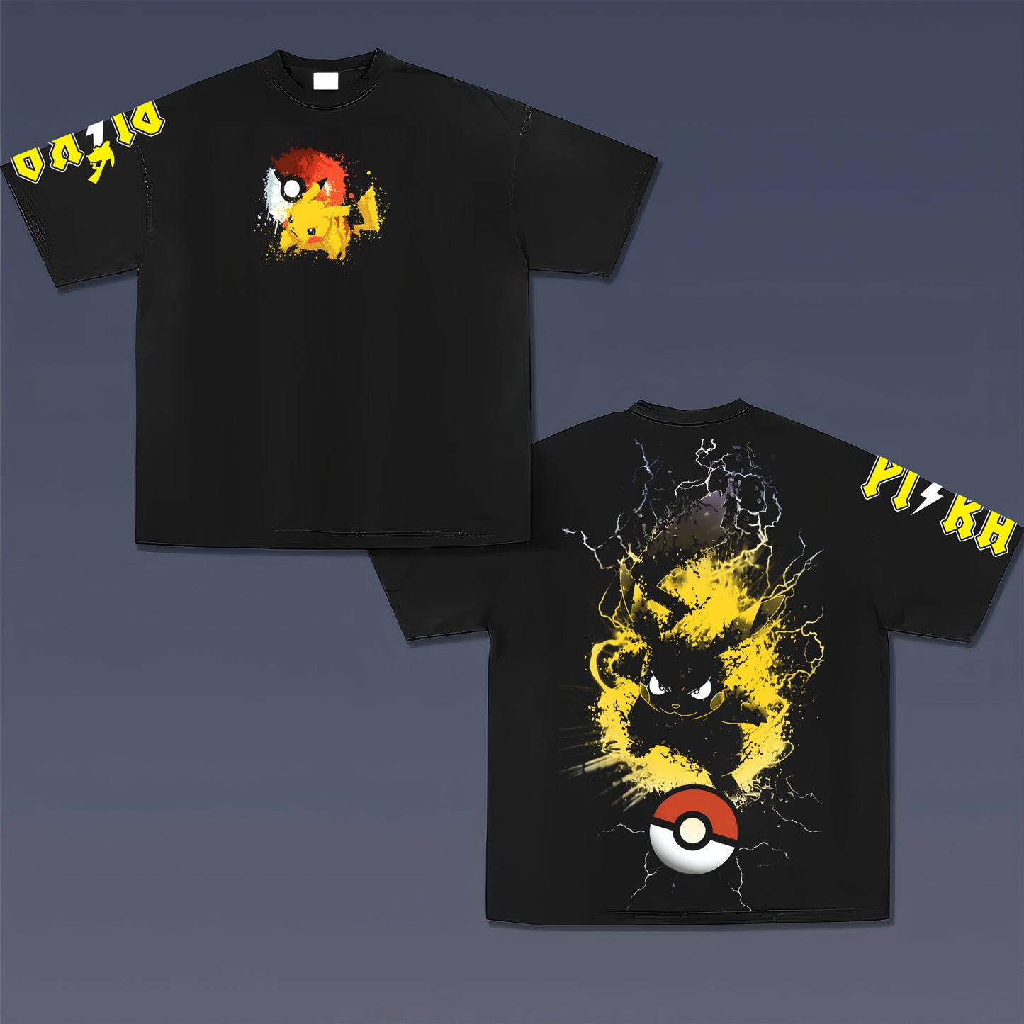 Pokémon Unisex Anime Inspired Vintage T-Shirt