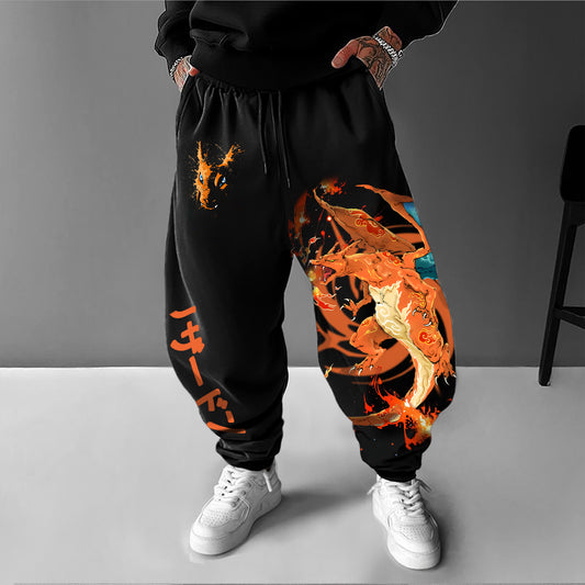 Pokémon Unisex  Casual Anime Streetwear Pants