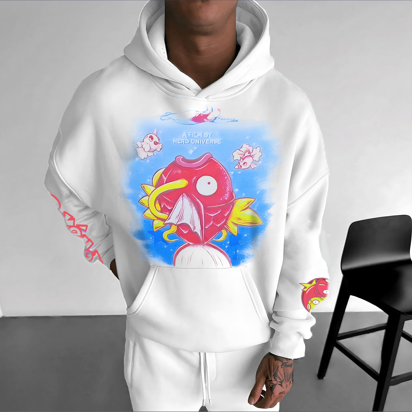 Pokémon Unisex Anime Graphic Streetwear Vintage Hoodie