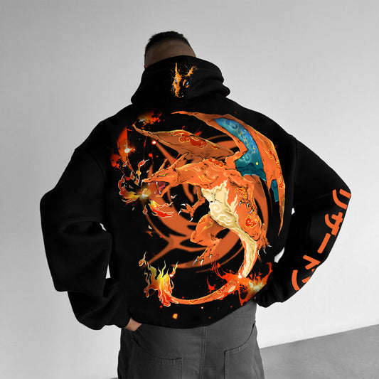 Pokémon Unisex Anime Graphic Streetwear Vintage Hoodie