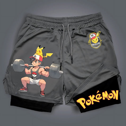 Pokémon Unisex Casual Anime Streetwear Shorts