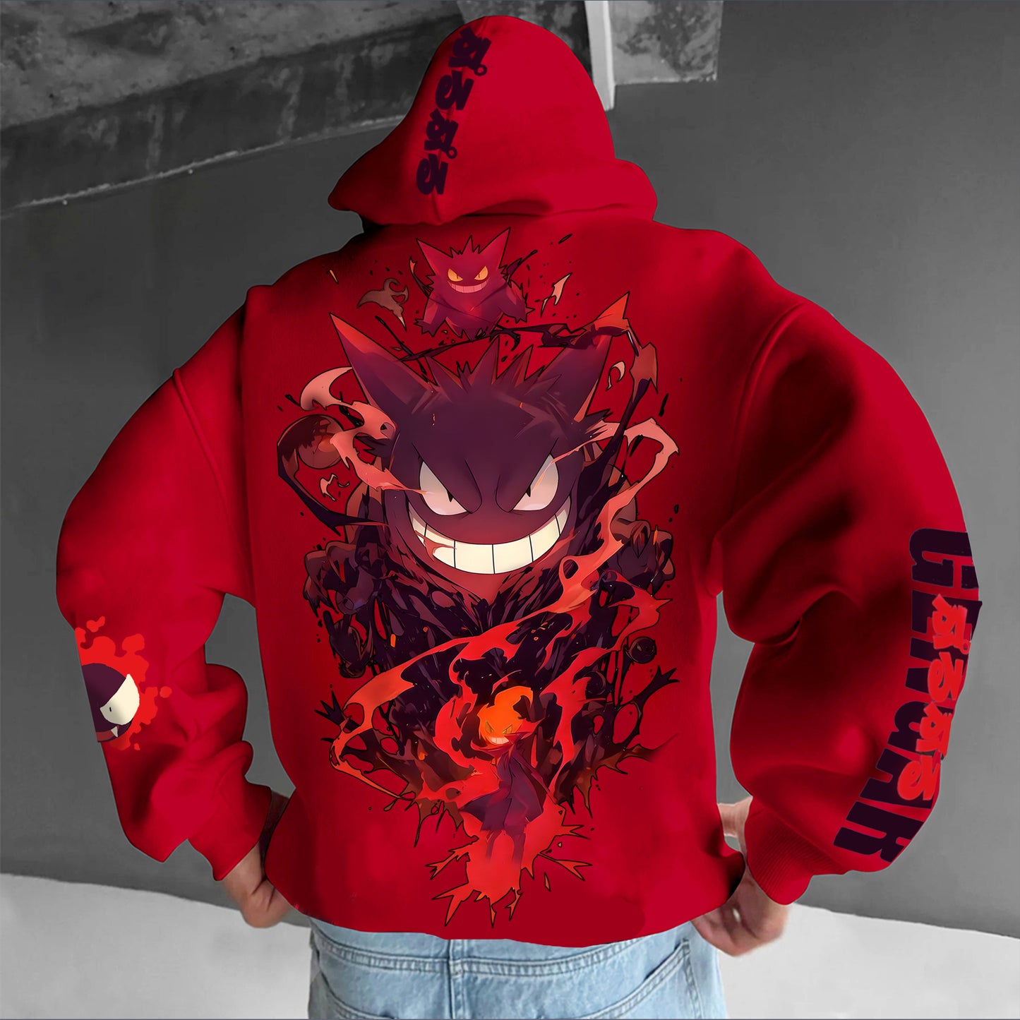 Pokémon Unisex Anime Graphic Streetwear Vintage Hoodie