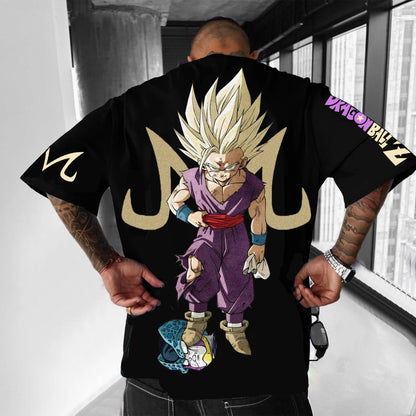 Unisex Anime Inspired Graphic Streetwear  T-shirt