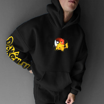 Pokémon Unisex Anime Graphic Streetwear Vintage Hoodie