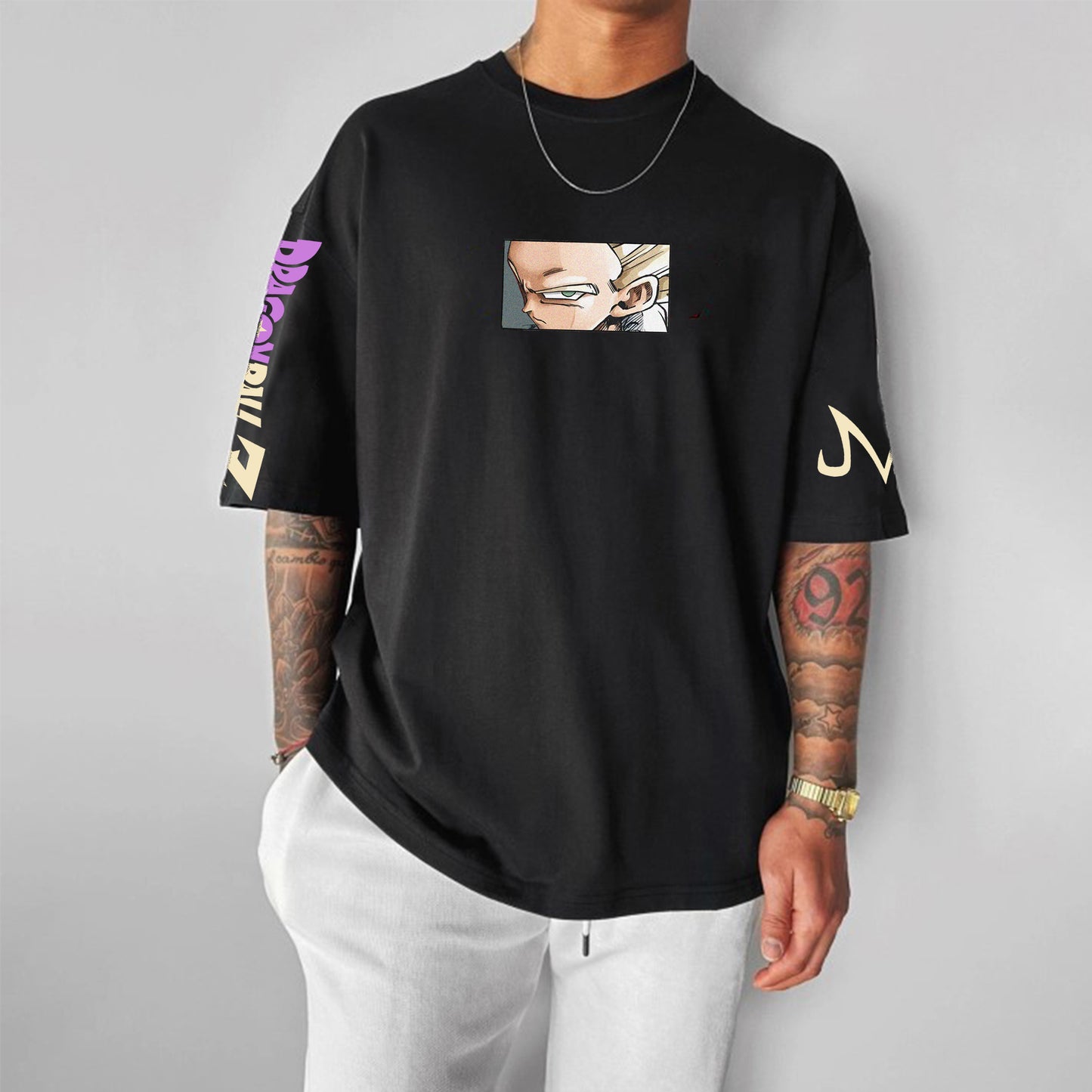 Unisex Anime Inspired Graphic Streetwear  T-shirt