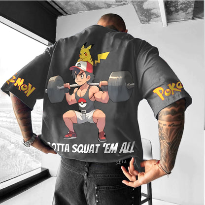 Pokémon Unisex Anime Inspired Vintage T-Shirt