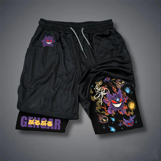 Pokémon Unisex Casual Anime Streetwear Shorts