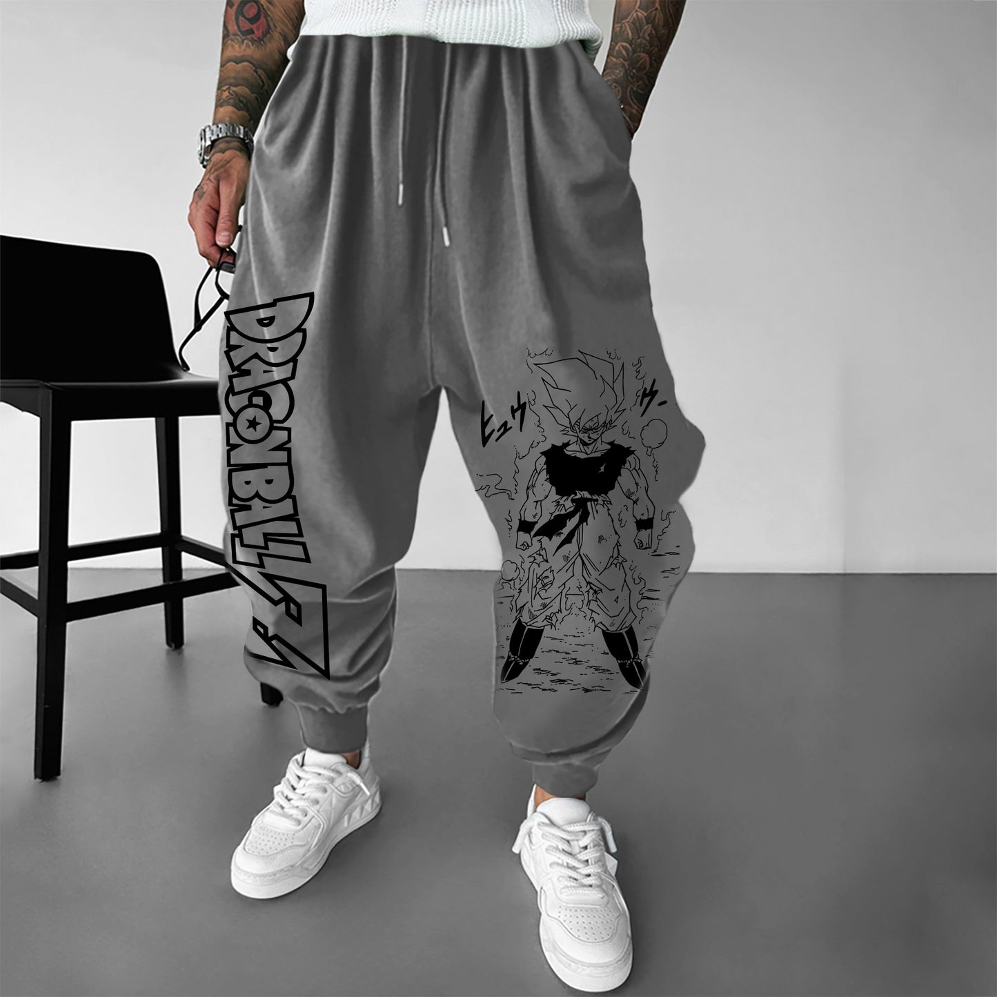 Unisex Casual Anime Streetwear Pants