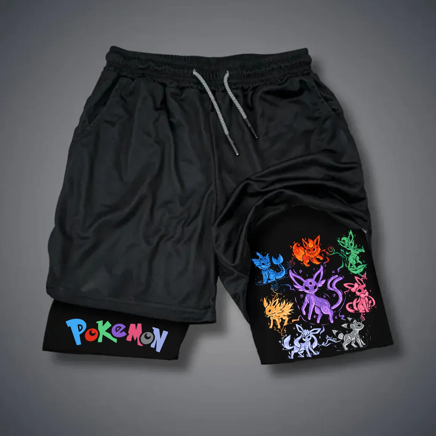 Pokémon Unisex Casual Anime Streetwear Shorts