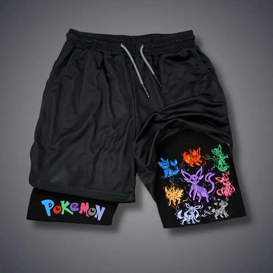 Pokémon Unisex Casual Anime Streetwear Shorts