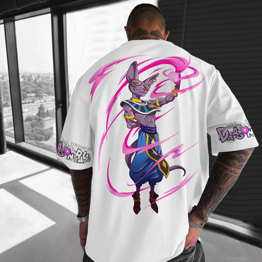 Unisex Anime Inspired Graphic Streetwear  T-shirt