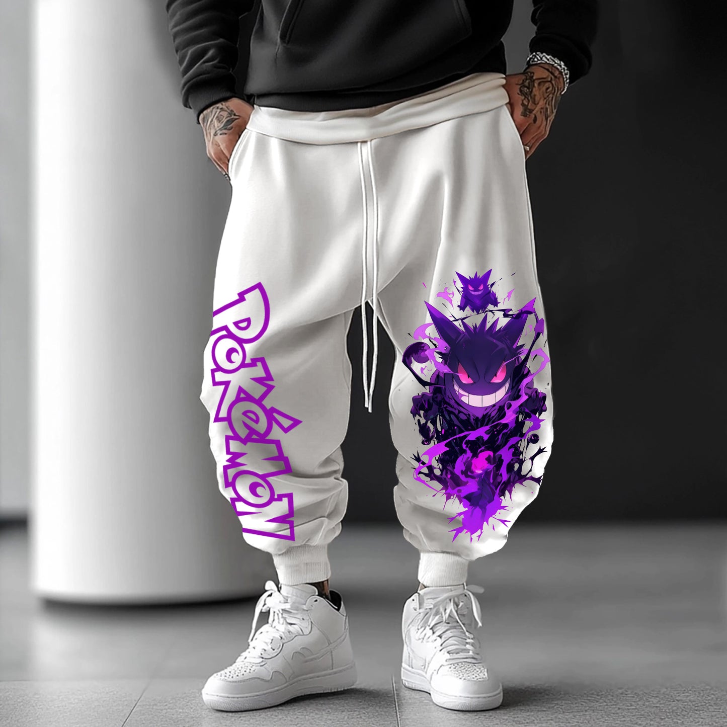 Pokémon Unisex Casual Anime Streetwear Pants