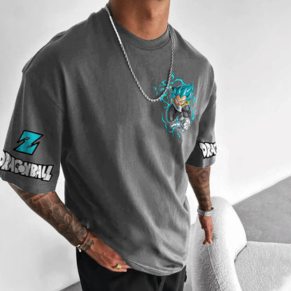 Unisex Anime Inspired Graphic Streetwear  T-shirt