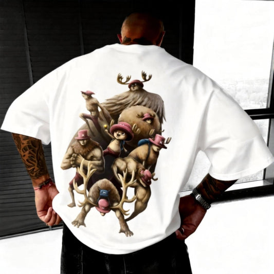 Unisex Anime Inspired Vintage T-Shirt