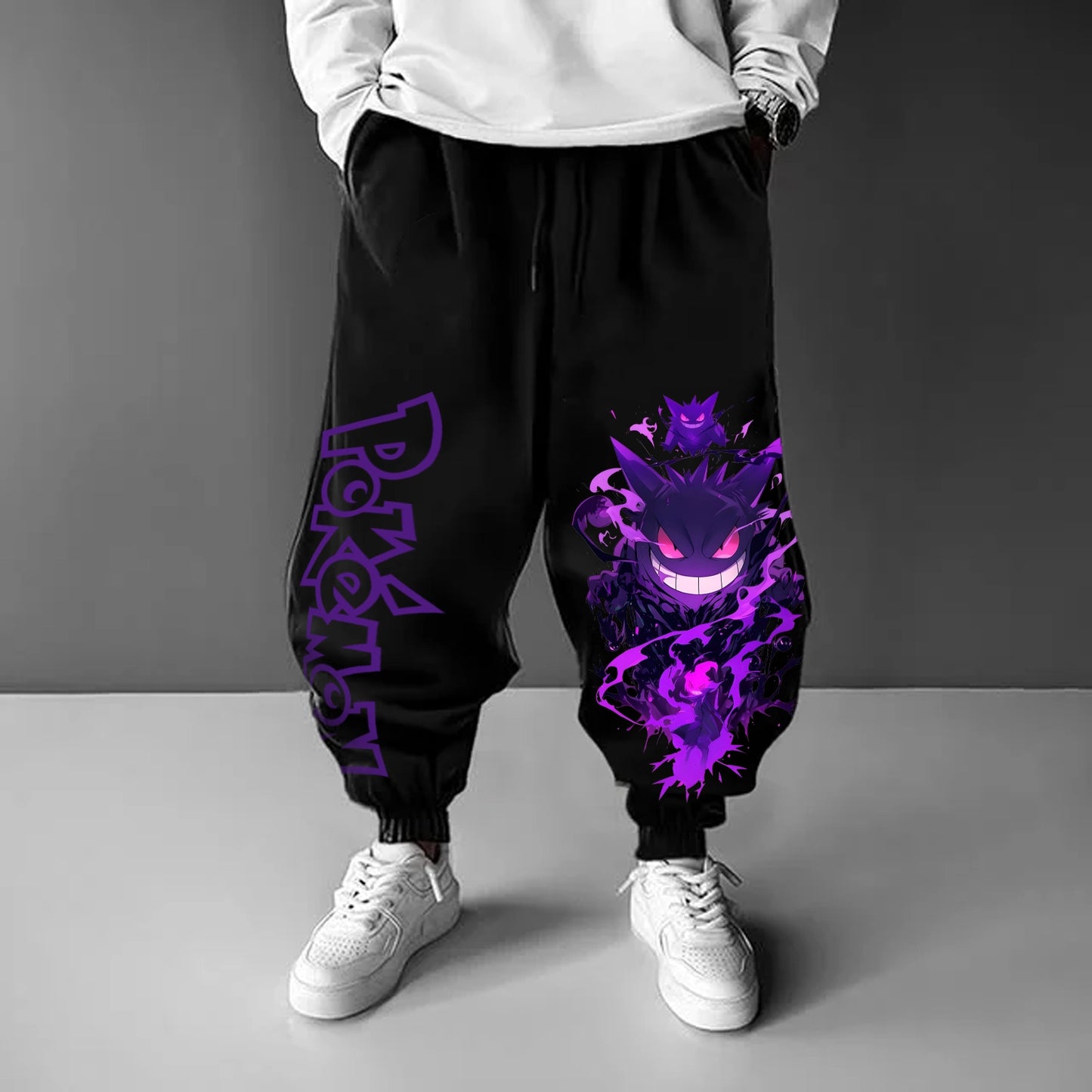 Pokémon Unisex Casual Anime Streetwear Pants